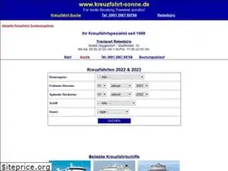 Sites similar to kreuzfahrt-sonne.de