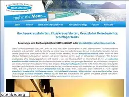 Sites similar to kreuzfahrten-mehr.de