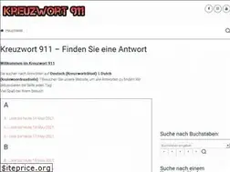 Sites similar to kreuzwort911.com