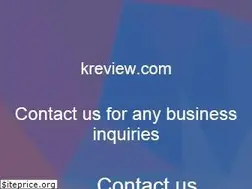 Sites similar to kreview.com