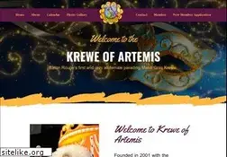 Sites similar to kreweofartemis.net