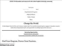 Sites similar to krieger.jhu.edu