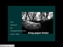 Sites similar to krieggegenkinder.org