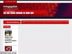 Sites similar to kriegsgebiet.com