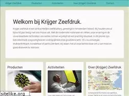 Sites similar to krijgerzeefdruk.nl
