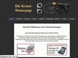 Sites similar to krimi-homepage.de