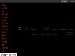 Sites similar to krimifestival.ch