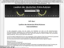 Sites similar to krimilexikon.de