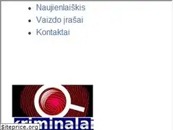 Sites similar to kriminalai.com
