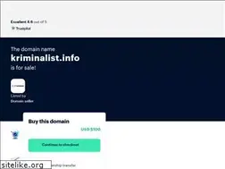 Sites similar to kriminalist.info