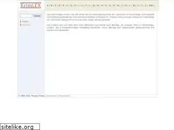 Sites similar to krimlex.de