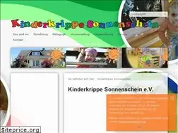 Sites similar to krippe-sonnenschein.de