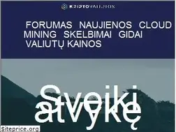 Sites similar to kriptovaliutos.org