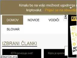 Sites similar to kriptovalute.si