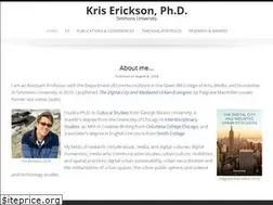 Sites similar to kris-erickson.net