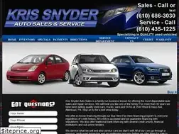 Sites similar to kris-snyderauto.com