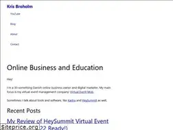 Sites similar to krisbroholm.com