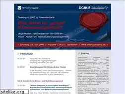 Sites similar to krisenstandards.de