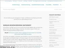 Sites similar to krisenvorsorge-ratgeber.de