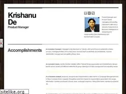 Sites similar to krishanu.in