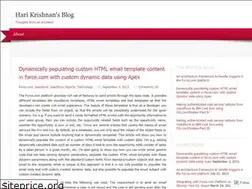 Sites similar to krishhari.wordpress.com