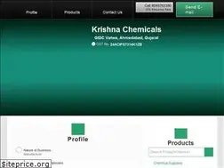 Sites similar to krishnachemicals.net