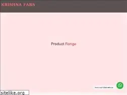 Sites similar to krishnafabs.co.in