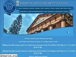 Sites similar to krishnagargovtcollege.org