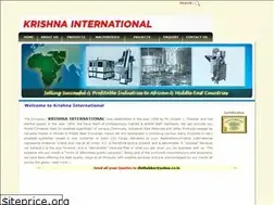 Sites similar to krishnainternational.in