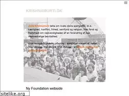 Sites similar to krishnamurti.dk