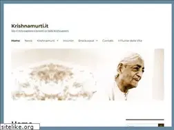 Sites similar to krishnamurti.it