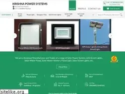 Sites similar to krishnapowersystems.in