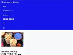 Sites similar to krishnapriyakitchen.com