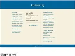 Sites similar to krishnarajpm.com