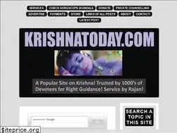 Sites similar to krishnatoday.com