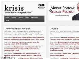 Sites similar to krisis.org
