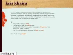 Sites similar to kriskhaira.com