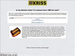 Sites similar to kriss.com