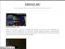 Sites similar to krissz.hu