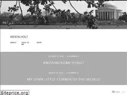 Sites similar to kristaholt.com