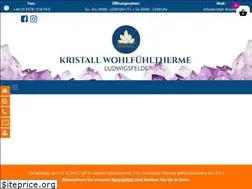 Sites similar to kristall-saunatherme-ludwigsfelde.de