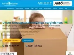 Sites similar to kristall-umzuege.de