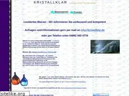 Sites similar to kristallklar.de