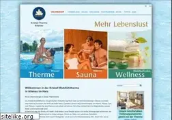 Sites similar to kristalltherme-altenau.de