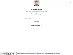 Sites similar to kristapsmors.com