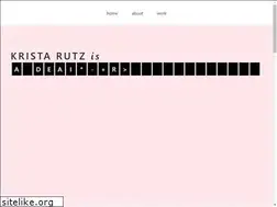 Sites similar to kristarutz.com