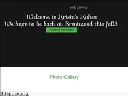 Sites similar to kristaskakes.com