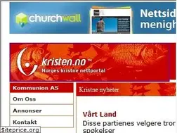 Sites similar to kristen.no