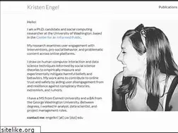 Sites similar to kristenengel.com