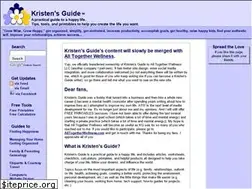 Sites similar to kristensguide.com